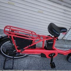 [Panasonic]GYUTTO ANNYS(ギュットアニーズ)20吋 小径電動アシスト自転車 8.0Ahバッテリー+充電器(ロイヤルレッド)の画像