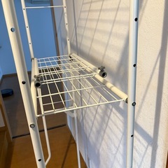 洗濯機棚　ラックの画像