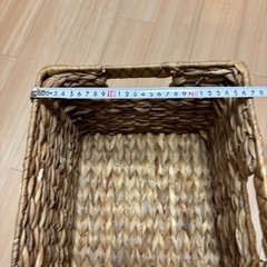 ニトリ　収納かご2つセットの画像
