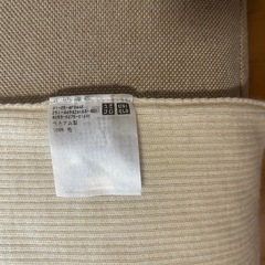 ユニクロ リブタートルネックセーター Sサイズの画像