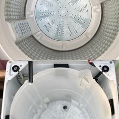 ✨洗濯槽取り外しクリーニング✨AQUA 8kg洗濯機　AQW-V8P の画像