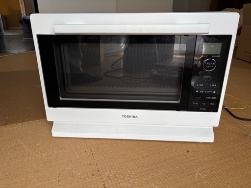 東芝電子レンジ＜家庭用＞ER-VS23(W)中古品 (ひゃく) 西山天王山の