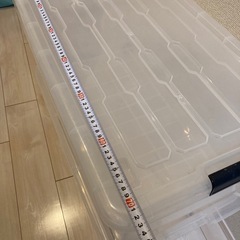 衣類ケース　コロ付き　収納BOX ケース 2個セットの画像