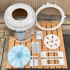 ✨洗濯槽取り外しクリーニング✨AQUA 8kg洗濯機　AQW-V8P の画像