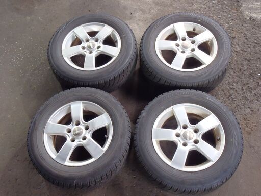 195/65R15 スタッドレスアルミホイールセット4本