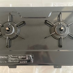 Paloma 二口ガスコンロ都市ガス用（PA-210B-R）
の画像
