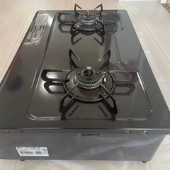 Paloma 二口ガスコンロ都市ガス用（PA-210B-R）
の画像