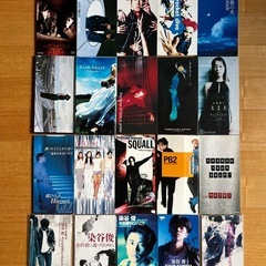シングルCDなど64枚おまとめ　氷室京介、布袋寅泰、T.M.R、hide、WaTなどの画像