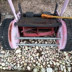 手動　芝刈り機の画像