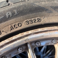 タイヤアルミ付17インチの画像