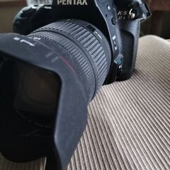 pentax k-5Ⅱs  レンズ二本　未使用三脚　pentax対応スピードライト　の画像