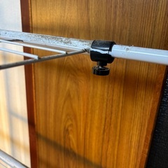 伸縮ラック 収納棚　洗濯機の上の棚などにの画像