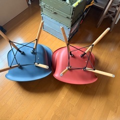 椅子二脚セット(イームズシェルチェア　リプロ)の画像