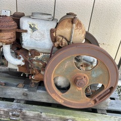 発動機　ヤンマー　動きません　ジャンク品の画像