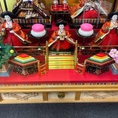 ガラスケース入り雛人形
の画像