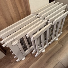 ベビーサークル バーチ ドア付き 12枚 200×140の画像