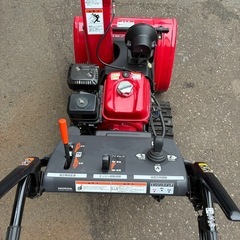 カード払可！ 極上美品　ホンダHSS760n(JX) クロスオーガ　格安輸送可！　除雪機②の画像