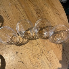 【引き取り限定】中古品　トリス　グラス　４個セットの画像