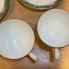 A7193【ウェッジウッド】ランボーン リー カップ ソーサー 2客の画像