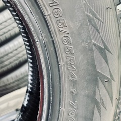 軽自動車に!! スタッドレス4本　155/65R14 ブリザックVRX2の画像