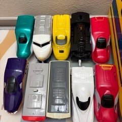 ドクターイエローケース　プラレール10個　ハッピーセットの画像