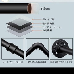  アイアンウォールハンガー パイプハンガーの画像