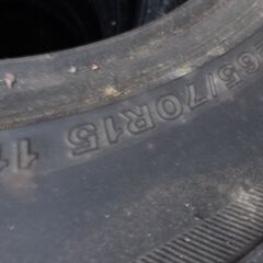 古いけどバリ山　ブリザック　ＤＭ　265/70/15　４本の画像