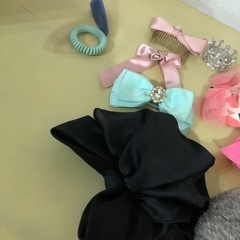 子供　リボン　シュシュ16点セットの画像