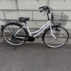 自転車　軽快車　シティーサイクル　26型　26インチの画像