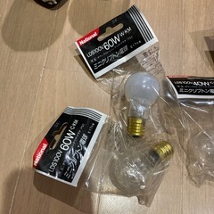 ミニクリプトン電球7個まとめての画像