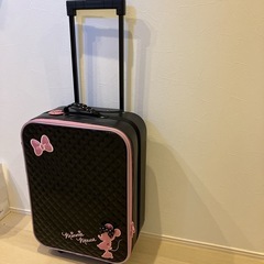 ミニーちゃん キャリーバックの画像