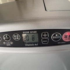 ダイニチ ファンヒーター ブルーヒーター　KDF-42NC3 2024年製の画像