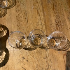 【引き取り限定】中古品　トリス　グラス　３個セットの画像