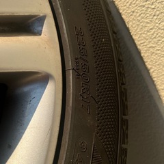 アウディA4 8K アバントで使用していたタイヤ＋ホイール4本セットですの画像