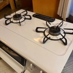 パロマ 二口ガスコンロ グリル付き PA-S45H-L 都市ガス用の画像