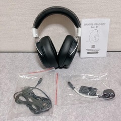 お話し中【✨新品✨】ゲーミングヘッドセット ワイヤレスヘッドホン PS5ヘッドセットの画像