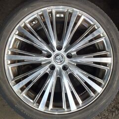 社外18ｲﾝﾁｱﾙﾐﾎｲｰﾙ 5H-100 ﾚｶﾞｼｨ等 4本の画像