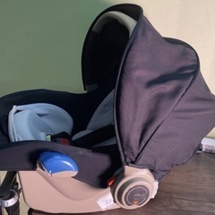 ※ ④ チャイルドシート　Combi コンビ　CW-TSY グッドキャリーYW  ココベージュ　新生児～の画像