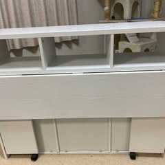 キッチンカウンター（白）の画像