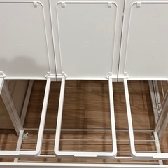 【日野市豊田】LOWYA キッチンラック + 山崎実業 tower ダストワゴンの画像