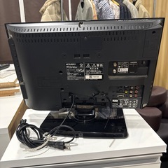 三菱　液晶テレビ　19インチ　2010年製の画像