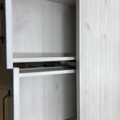 【ドリーム川西店御来店限定】☆ジモティー見たよ♪割引☆  キッチンボード  クリーニング済み 【2125560000045379】の画像