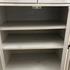 【ドリーム川西店御来店限定】☆ジモティー見たよ♪割引☆  キッチンボード  クリーニング済み 【2125560000045379】の画像