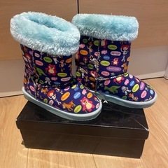 19cm トイストーリー　ムートンブーツの画像