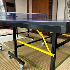 セパレート式卓球台　移動楽々キャスター付きの画像