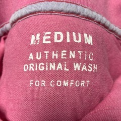 【UNIQLO】メンズ ポロシャツ（Mサイズ／ピンク）の画像