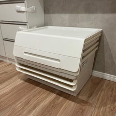 SANKAサンカ　収納ボックスワイド3個セット（バラ売りNG）の画像