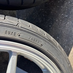 ダンロップタイヤ　シュナイダーホイール　17インチの画像