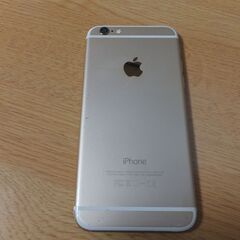 iphone6 64GB ゴールド 中古です。の画像