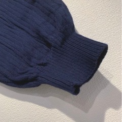 【not対面】GLACIER リブニットワンピース　Lサイズの画像